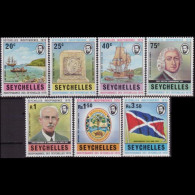 SEYCHELLES 1976 - Scott# 343/50 Independence 20c-3.5r MNH - Seychellen (1976-...)