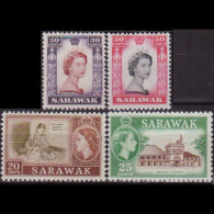 SARAWAK 1957 - Scott# 205-8 Local Life 20-50c MNH - Sarawak (...-1963)