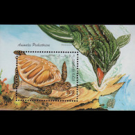 SAHARA 1994 - S/S Turtles MNH - 1981-84 Types « LS » & « LSA » (prototypes)