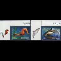 ROMANIA 2007 - Scott# 4916-7 Marine Life 70b-1.5l MNH - Unused Stamps