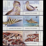 ROMANIA 2020 - Scott# 6329-31 Wildlife W/Lab. 5-12l MNH - Nuovi