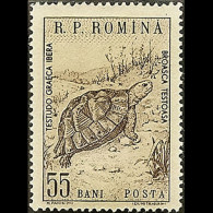 ROMANIA 1960 - Scott# 1316 Greek Tortois 55b LH - Unused Stamps