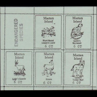 PHILIPPINES-MACTAN 1966 - S/S Wildlife MNH - Philippinen