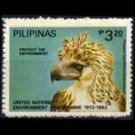 PHILIPPINES 1982 - Scott# 1591 Eagle 3.2p MNH - Filipinas