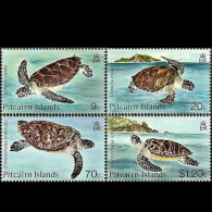 PITCAIRN 1986 - Scott# 266-9 Turtles Set Of 4 MNH - Pitcairn