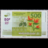 WALLIS & FUTUNA 2014 - Scott# 737 New Banknotes 50f MNH - Other & Unclassified