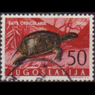 YUGOSLAVIA 1962 - Scott# 667 Pond Turtle 50d Used - Gebraucht