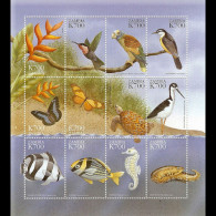 ZAMBIA 1999 - Scott# 827 Sheet-Wildlife MNH - Zambie (1965-...)