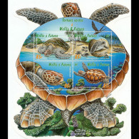 WALLIS & FUTUNA 2005 - Scott# 608 Sheet-Turtles MNH - Otros & Sin Clasificación