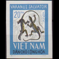 VIET NAM NORTH 1966 - Scott# 417 Iguana Imperf 20x MNH - Viêt-Nam