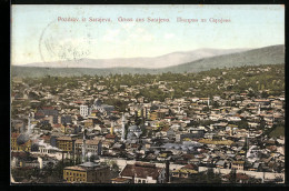 AK Sarajevo, Ortsansicht Mit Umgebung  - Bosnien-Herzegowina