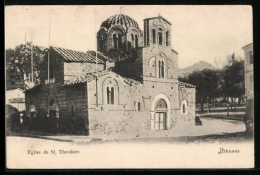 AK Athènes, Eglise De St. Theodore  - Grecia