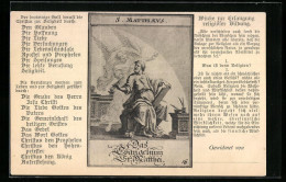 AK S. Matthaeus, Der Dreieinige Gott Beruft Die Christen Zur Seligkeit Durch: Glauben, Hoffnung, Liebe...  - Autres & Non Classés