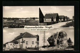 AK Hammerbrücke-Schneckenstein / Vogtl., Kulturhaus, Siedlung, Schneckenstein  - Autres & Non Classés