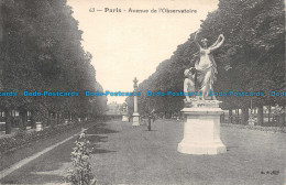 R136302 Paris. Avenue De LObservatoire. Imp. Catala Freres - World