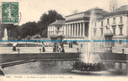 R135684 Tours. Le Palais De Justice Et Les Jets DEau. LL. 1914 - World