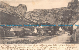 R136316 Cheddar. Lion Rock And Village. Friths Series. 1904 - World