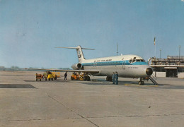 Airport Forlanini Milano Linate Old Postcard KLM DC 9 - Aerodromes