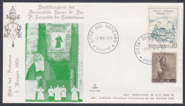 Vatican City 1976 Private Cover Saint Leopold Of Castelnuovo, Christianity, Christian, Catholic Church - Briefe U. Dokumente