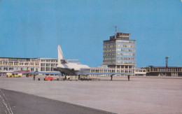 Airport Manchester England Old Postcard 1963 - Aeródromos