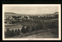 AK Stockach, Totale Vom Berg Aus Gesehen  - Stockach