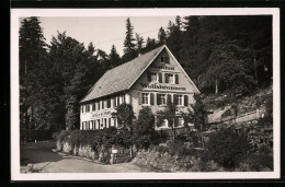 AK Ottenhöfen / Schwarzwald, Gasthof-Pension Wolfsbrunnen  - Autres & Non Classés