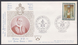 Vatican City 1974 Private Cover Pope Paul VI, Christianity, Christian, Catholic Church - Cartas & Documentos