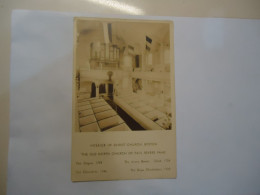 UNITED STATES    POSTCARDS  BOSTON  INTERIOR OF CHRIST CURCH BOSTON - Other & Unclassified