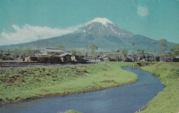 Japan Air Lines Airline Issue Postcard Mt Fuji In Spring - 1946-....: Modern Era