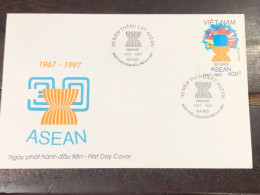 VIET  NAM ENVELOPE-F.D.C -(1997 ) 1 Pcs ENVELOPE Good Quality - Vietnam