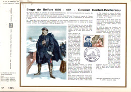 DOCUMENT FDC 1970 SIEGE DE BELFORT - 1970-1979