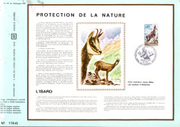 DOCUMENT FDC 1971 PROTECTION NATURE - L'ISARD - 1970-1979