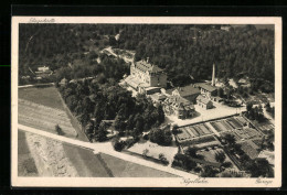 AK Schmeckwitz, Johannisbad, Kegelbahn Und Garage, Luftbild  - Schmeckwitz (Oberlausitz)