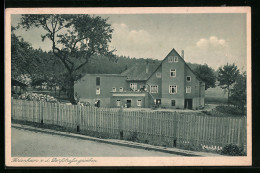 AK Hilgert I. Unterwesterwald, Ferienheim V. D. Dorfstrasse Gesehen  - Other & Unclassified