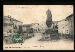 CPA Saint-Benoit, Place De La Mairie  - Sonstige & Ohne Zuordnung