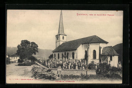 CPA Taintrux, Eglise Et Cimetière  - Autres & Non Classés