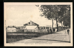 CPA Vincey, Route Natonale Et Chalets Suisse  - Vincey