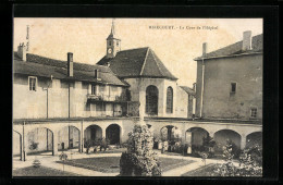 CPA Mirecourt, La Cour De L`Hopital  - Mirecourt