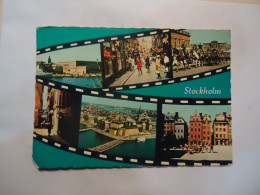 SWEDEN    POSTCARDS  STOCKHOLM PANORAMA - Sweden