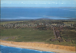 72103514 Kampen Sylt Fliegeraufnahme Mit Strand Kampen - Altri & Non Classificati