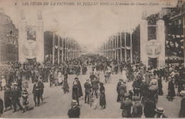 PARIS  LES FETES DE LA VICTOIRE  14 JUILLET 1919  CPA  CIRCULEE - Other & Unclassified