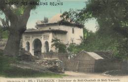 CPA Tlemcen-Interieur De Sidi-Ouahab (Sidi-Yacoub) Avec Publicité Maison Des Magasins Réunis-RARE      L2946 - Tlemcen