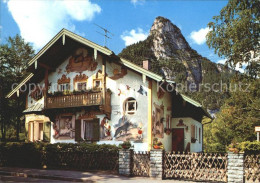 72102408 Oberammergau Lueftimalerei Am Rotkaeppchenhaus Oberammergau - Oberammergau