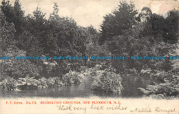 R135740 F. T. Series No. 771. Recreation Grounds. New Plymouth. N. Z - Wereld