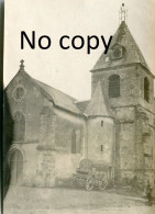 PHOTO FRANCAISE - POILU PRES DE L'EGLISE DE GERMAINE PRES DE RILLY LA MONTAGNE - REIMS MARNE GUERRE 1914 - 1918 - Krieg, Militär