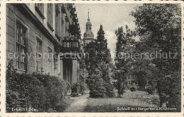 72102285 Erbach Odenwald Schloss Mit Vorgarten Und Kirchturm Erbach - Erbach