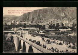 AK Tiflis, Pont Mikhailovsky, L`eglise Georgievsky Et Couv. St. David  - Georgië