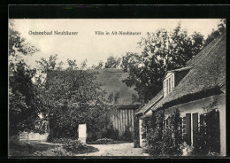 AK Neuhäuser, Villa In Alt-Neuhäuser  - Ostpreussen