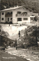 72100945 Ramsau Berchtesgaden Mit Reiteralpe Kirche Und Haus Paukner Ramsau B.Be - Berchtesgaden