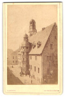 Fotografie A. Bohne, Aschersleben, Ansicht Aschersleben, Blick Auf Das Rathaus, Seitenansicht  - Lugares